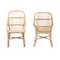 Baxton Studio Sumatera Modern Bohemian Natural Brown Rattan 2-Piece Dining Chair Set 232-2PC-13237-ZORO - alternate 7
